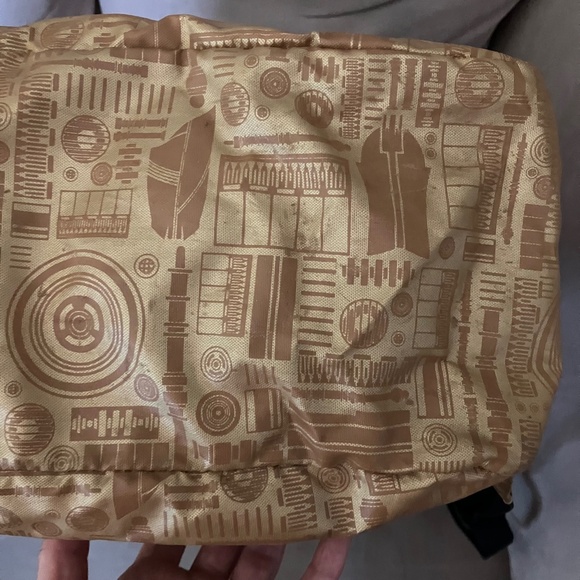 Nixon Star Wars C3PO Lightweight Packable Backpack Gold Droid C-3PO Book Bag - Picture 8 of 12